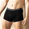 Armata di Mare 3 Boxer uomo Armata di Mare in fibra Bamboo con elastico esterno loggato -GT2259