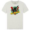 WARTSHIRT Maglietta USAAF 553rd Fighter-Bomber Squadron Cat Patch Air Force D-Day T-Shirt