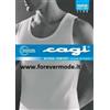 Cagi 3 Canottiere uomo Cagi spalla larga in morbido jersey di cotone pettinato - 1106