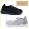Grunland Sneakers da donna GRULAND in tessuto scarpe comode estive con zeppa bassa lacci