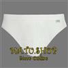 Ciellegi 6 Slip Uomo CIELLEGI Zeus 100% Filo di Scozia Rasato Bianco Elastico Esterno