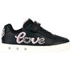 GEOX RESPIRA LIGHTS SKYLIN J368WA A/I scarpe bambina sneakers luci pelle strappo