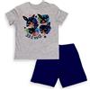 ACAMAR Films Pigiama corto bambino Bing completo t-shirt e pantaloncino in cotone 3108