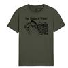 WARTSHIRT Maglietta Arditi Reparti D'Assalto Non Temiamo La Morte WW1 Arditi Skull T-Shirt