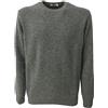 PANICALE Maglia Uomo girocollo grigio PANICALE 100% lana mod U21461G/M MADE IN ITALY