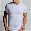 Navigare 3 T-shirt uomo Navigare manica corta scollo V in caldo cotone felpato art 112