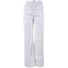 YES ZEE JEANS PANTALONI MODA DONNA RAGAZZA GIRL 5 TASCHE WOMAN LARGHI P354/XO00