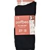 POMPEA 6 Paia Calze uomo Pompea lunghe in microfibra con trama piquet liscia - Piquet L