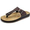 FLY FLOT Infradito da uomo con fibbia Fly Flot in vera pelle