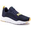 PUMA WIRED JR scarpe donna ragazzo uomo sneakers tela tessuto running nero