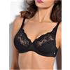 SièLei Reggiseno in pizzo SièLei 942 con ferretto coppa in cotone C -D non imbottito