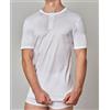 Gicipi T-shirt maglia uomo Gicipi manica corta serafino in fresco filoscozia art 261SER