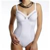 Spiman Body donna Spiman senza ferretto in microfibra contenitiva con inserti tulle 356