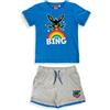 ACAMAR Films Pigiama corto bambino Bing completo t-shirt e pantaloncino in cotone 5200