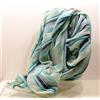 Moda SCIARPA STOLA MODA UNISEX MISTO COTONE COLORI TURCHESE GRIGIO NERO 210X80 CM 030