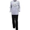 Disney Mickey Mouse Uomo Donna Pigiama Lungo Due Pezzi Pile di Corallo Invernale