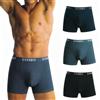 Armata di Mare PACK BOXER UOMO IN COTONE VITA BASSA IN TRE COLORAZIONI VARIE TAGLIE F-1012