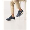 NeroGiardini Scarpe Nero Giardini uomo sneaker E202378U in camoscio blu