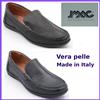 Imac Mocassini da uomo IMAC scarpe in vera pelle sportivi leggeri estivi neri blu di