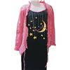 Ragno Camicia da Notte spallina stretta con Giacchino, cotone caldo, Ragno,Tg.46,nuova