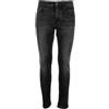 REIGN jeans uomo nero lavato art 19012455 FRESH YUCON MADE IN ITALY