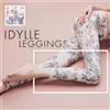 Philippe Matignon Leggings donna Philippe Matignon floreale su jaquard tasche sul retro art Idylle
