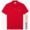 Lacoste POLO LACOSTE SLIM FIT IN PETIT PIQUÈ MANICA CORTA- PH4012-00-240 col.rosso