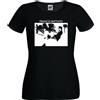T-shirt FRANCO BATTIATO nera uomo o donna ottimo cotone arte cantante musica art