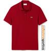 Lacoste POLO LACOSTE SLIM FIT IN PETIT PIQUÈ MANICA CORTA- PH4012-00-476 col. bordeaux