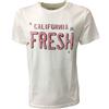 VINTAGE 55 t-shirt uomo mezza manica bianco TEE PRINCE 100% cotone MADE IN ITALY