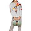 admas Pigiama Santoro Gorjuss SCHOOL GIRL donna DUE PEZZI CALDO COTONE