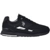 Polo Scarpe uomo sneakers nero US Polo Tabry 001 B bkl calzature comode passeggio