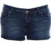 YES ZEE YES-ZEE - MINI SHORTS JEANS PANTALONCINO DONNA COTONE SEXY MODA SPORT art. P206