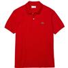 Lacoste Polo Lacoste classic fit collo classico colore Rosso modello 1212 240