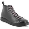 IGI&CO Sneakers polacchini Igi&co in pelle nera Made in Italy