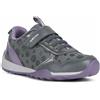 GEOX RESPIRA JOCKER scarpe bambino bambina ragazza sneakers pelle lacci strappo