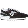 SAUCONY scarpe donna Sneaker donna Shadow Original tessuto camoscio nero argento