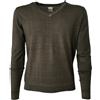 Kaos Maglia uomo scollo a V slim lavaggio dyed KAOS mod EI2NT058 100% lana