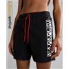 Napapijri COSTUME SHORTS DA BAGNO NAPAPIJRI V-BOX- NP0A4GAH0411 col.nero