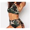 Costume da bagno Mare Donna 2 Pezzi Bikini Mimetico Woman Bikini 550026 P