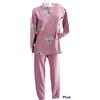Amica Pigiama Donna manica lunga pesante Amica 22A622 colore Lampone -SALDI