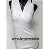 Gicipi 6 Canotte donna Gicipi a spalla larga in fresco cotone con forma seno art 110SL