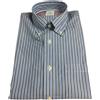 BROOKS BROTHERS camicia uomo button-down e taschino 42112 cotone SUPIMA no iron