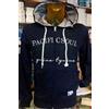Guru Felpa uomo Guru aperta zip con logo ricamato, tasche e cappuccio art G991056