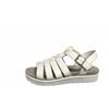 IGI & CO. SANDALI DA DONNA CON ZEPPA BASSA IN PELLE BIANCO IGIECO E IGI&CO 39