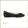 Geox Scarpe da donna ballerine Geox in pelle eleganti slip on a ballerina nero casual