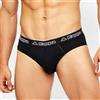 Kappa 3 Slip uomo Kappa in cotone bi-elasticizzato con elastico esterno loggato -K1121