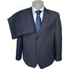 Confitalia Abito uomo Confitalia, blu a righe DROP 0 calibrato, conformato, sconto 70%.