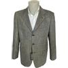 RAGUSO Giacca uomo Raguso grigio melange DROP 4 corta in Pura Lana Vergine, sconto 70%