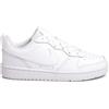 NIKE COURT BOROUGH LOW 2 GS scarpe donna uomo ragazzo run basket pelle sneakers